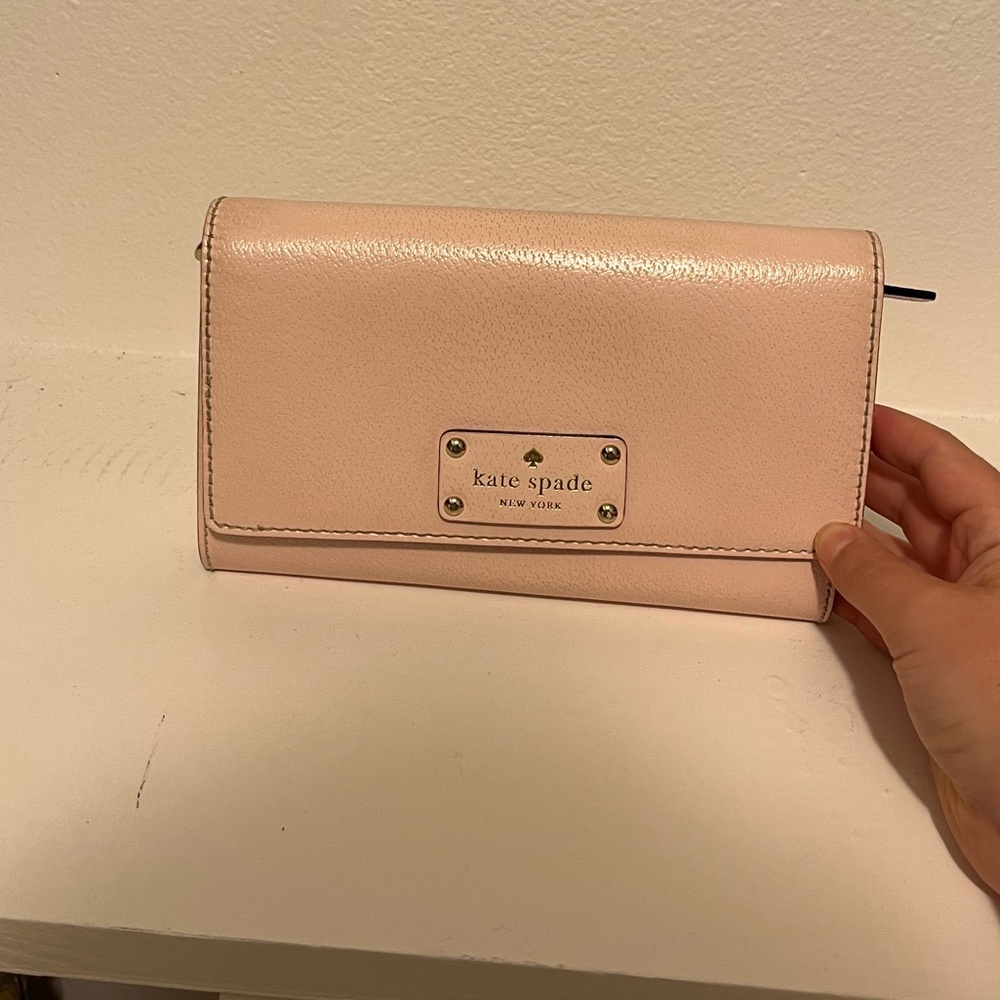 Kate Spade wallet with satchel strap